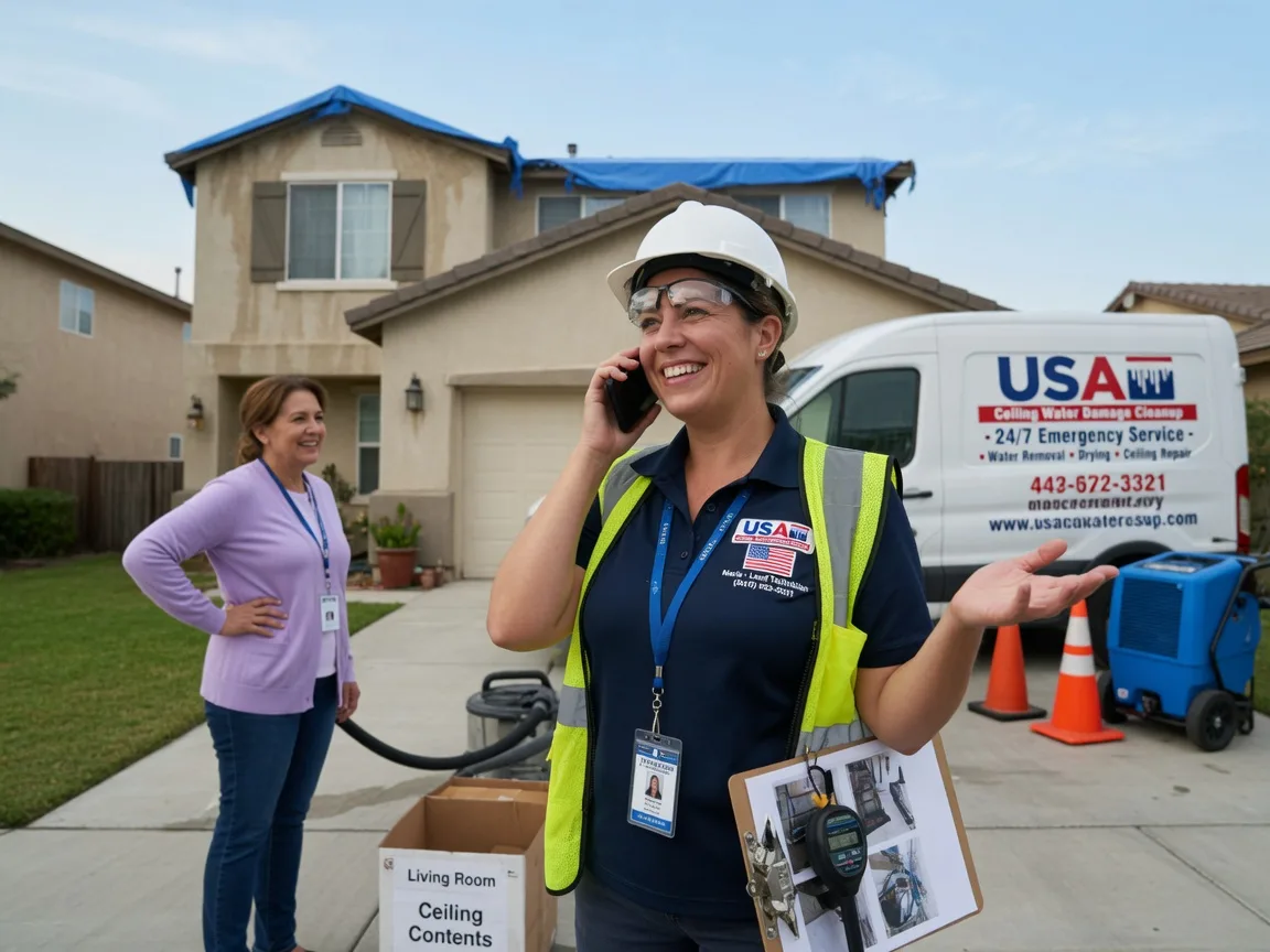 Ceiling Water Damage Restoration Darrouzett, TX FAQs